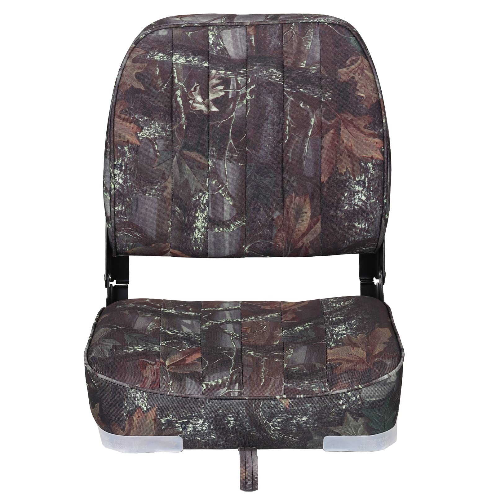 Leader Accessories Low Back Fishing Folding Marine Boat Seat 2 Pack (Camo) - image 4