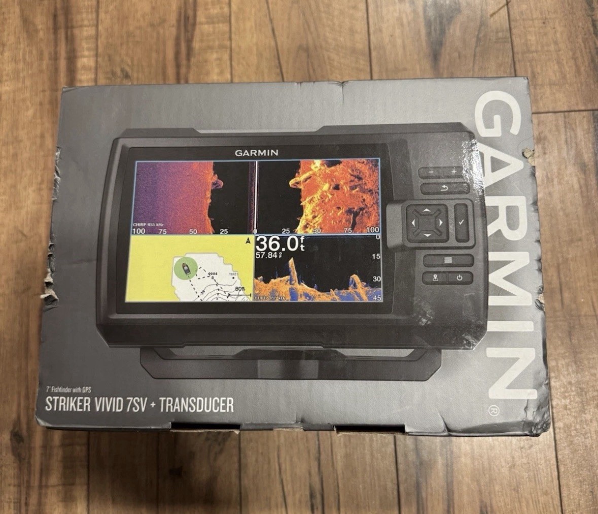 Garmin STRIKER Vivid 7sv Fishfinder with GT52HW-TM Transducer 010-02553-00 - image 2