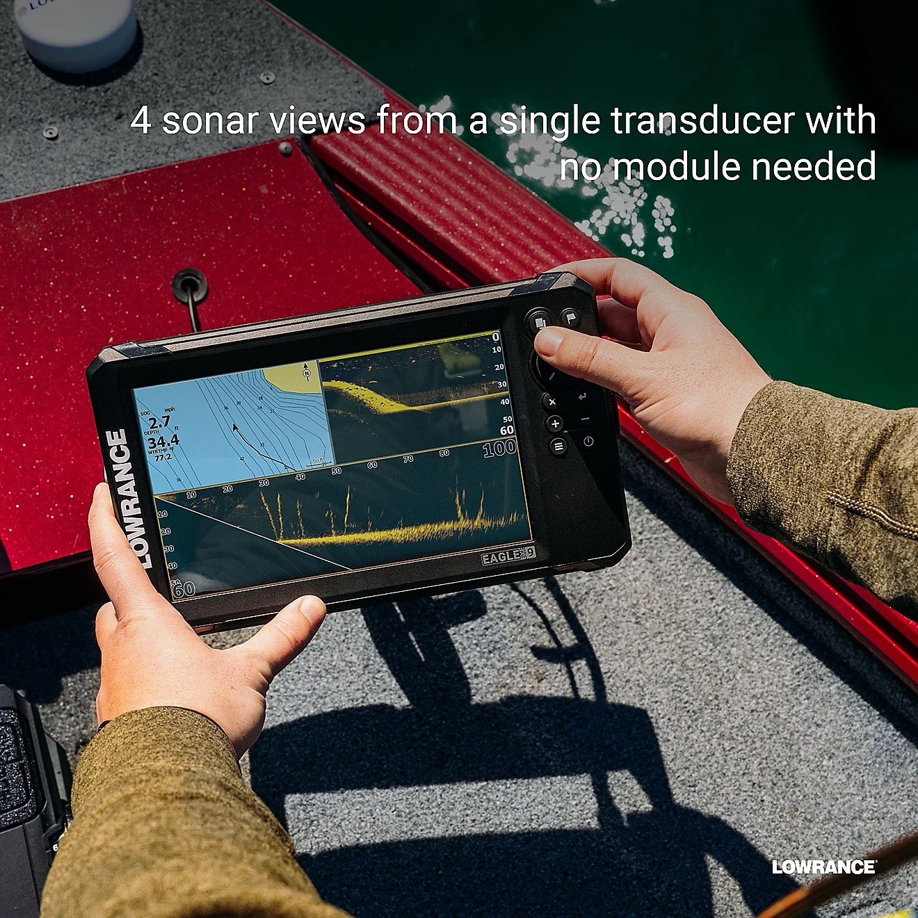 Lowrance Eagle Eye 9 Live Sonar Fish Finder - image 3