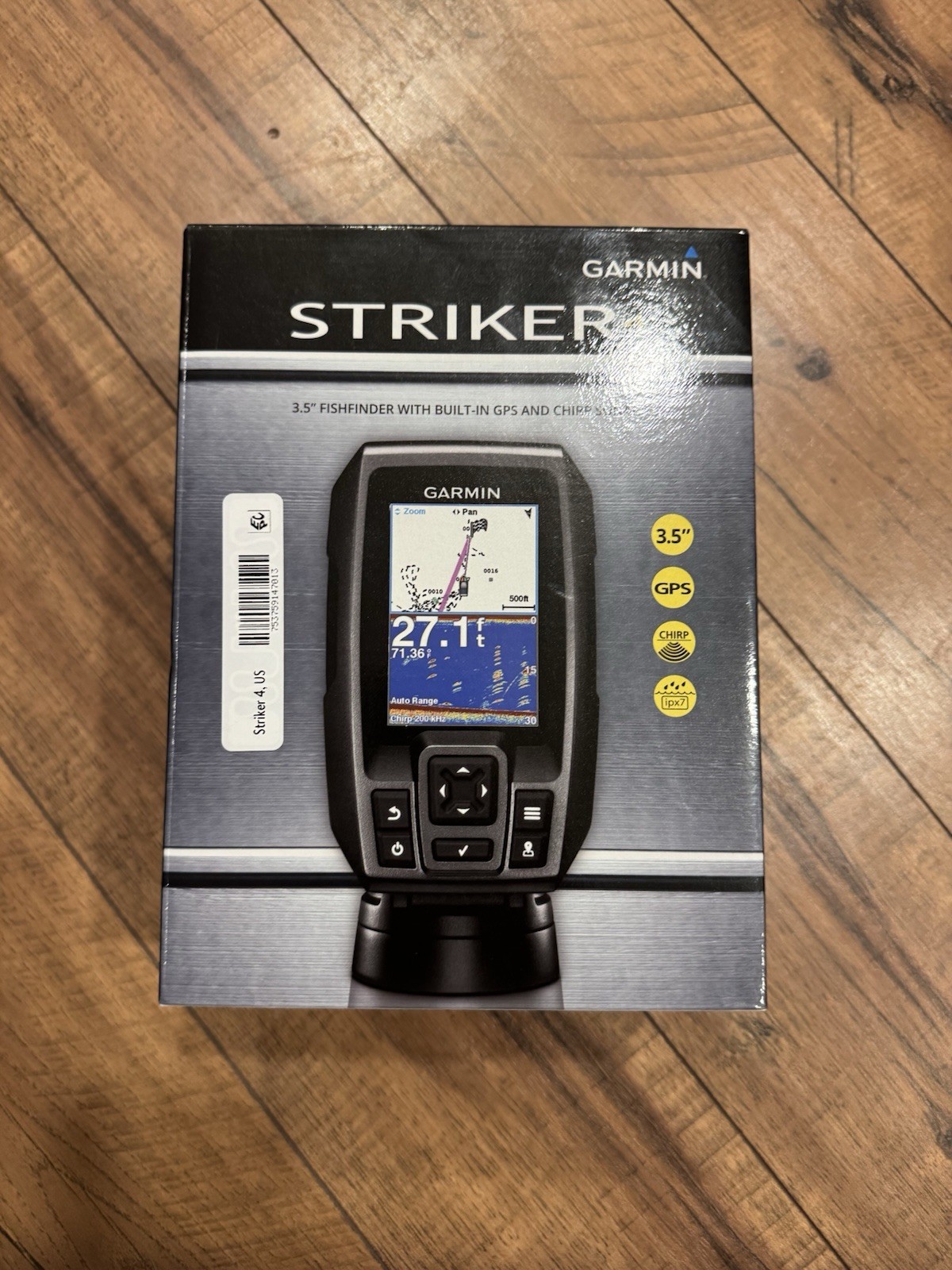 Garmin STRIKER 4 3.5in Fishfinder GPS CHIRP Dual-Beam Transducer IPX7 on eBay