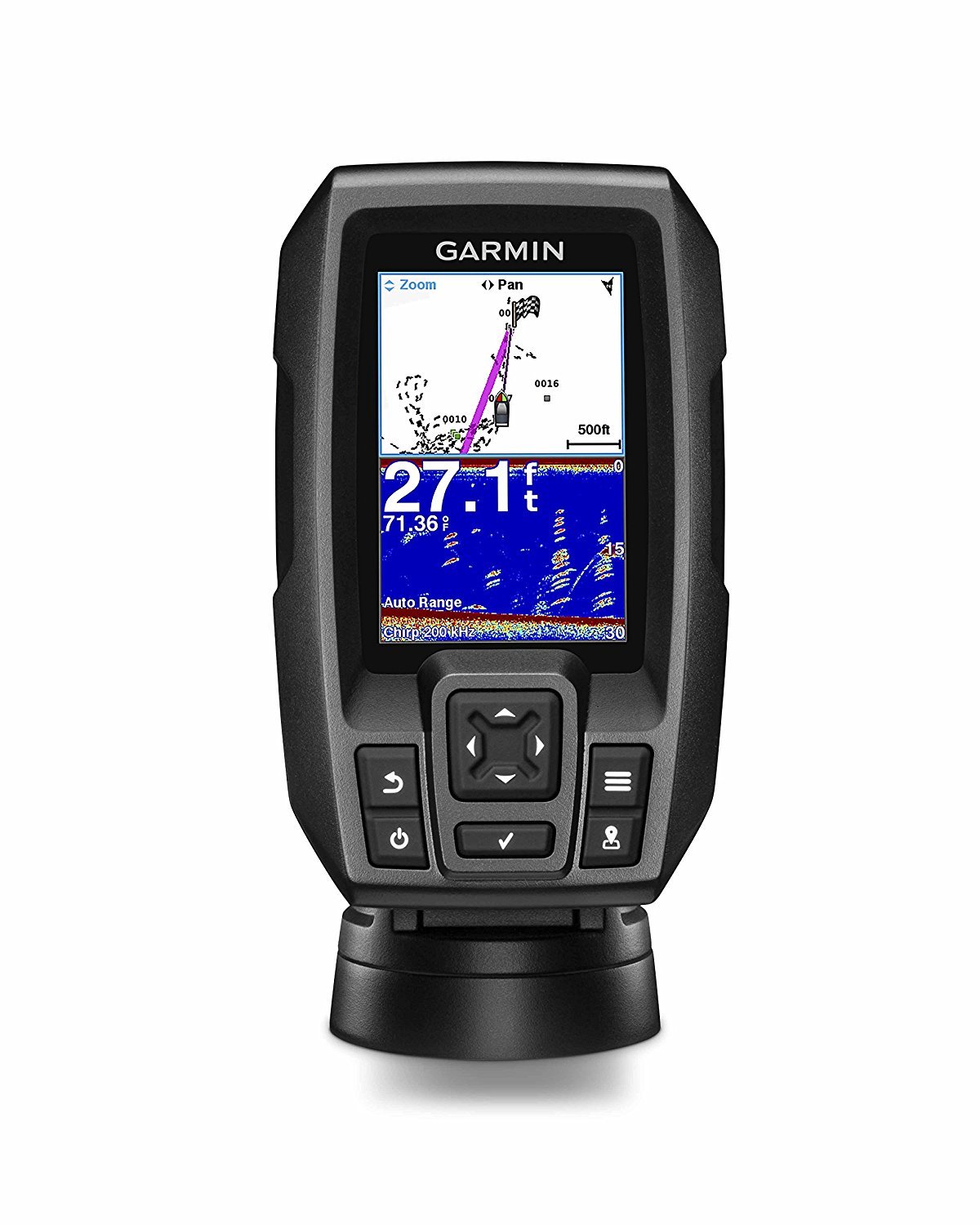 Garmin STRIKER 4 Fishfinder with 4-Pin 77/200kHz TM Transducer 010-01550-00 on eBay