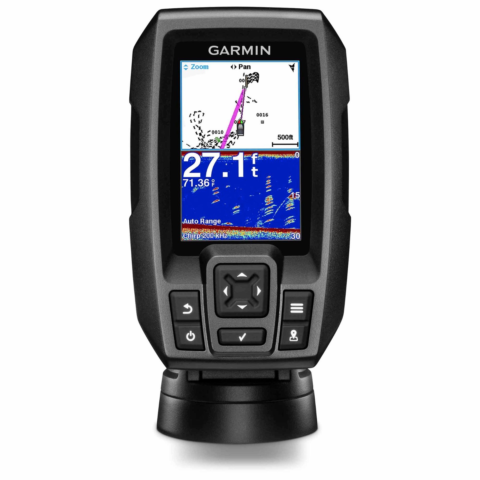 Garmin STRIKER 4 Fishfinder with 4-Pin 77/200kHz TM Transducer 010-01550-00 - image 2