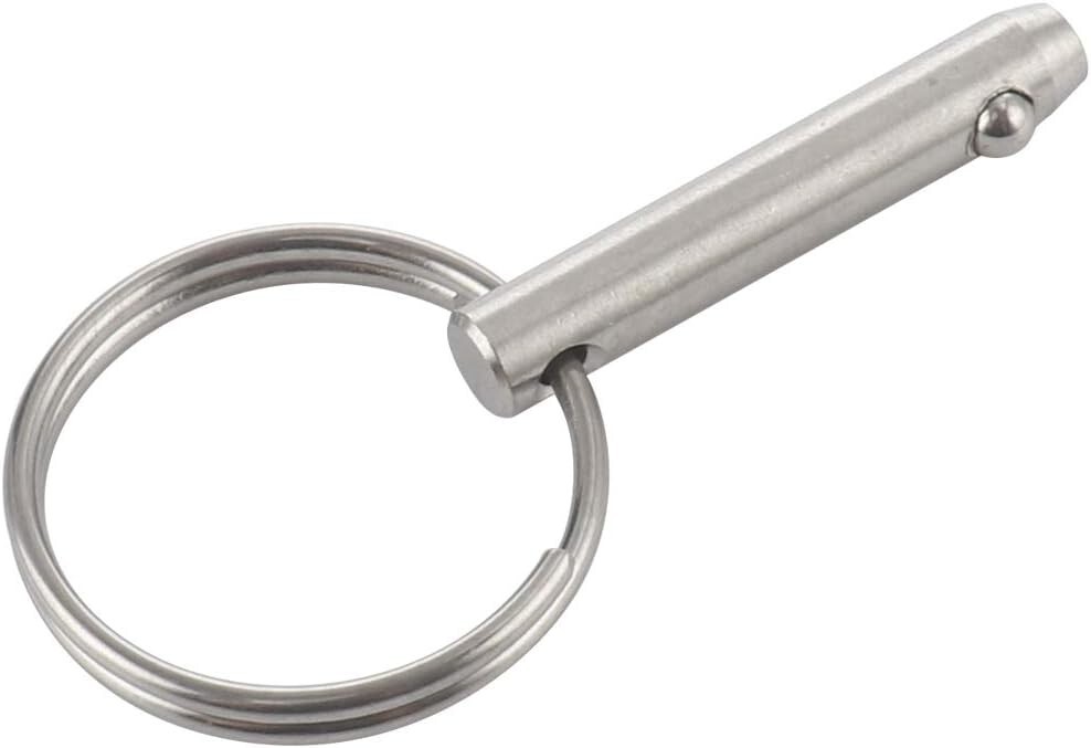 4 T316 Stainless Steel Quick Release Pin 1/4" Boat Bimini Top Marine Hardware - image 5