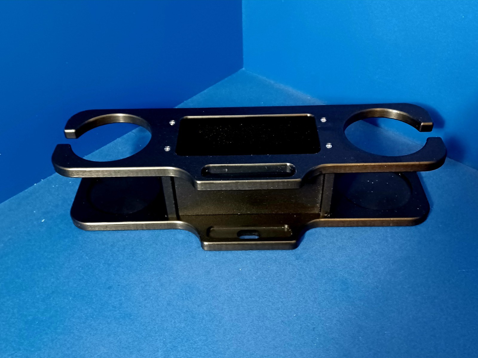 Marine Boat 2 Cup Holder With Cell Cupholder & Storage Box Starboard ST - image 3