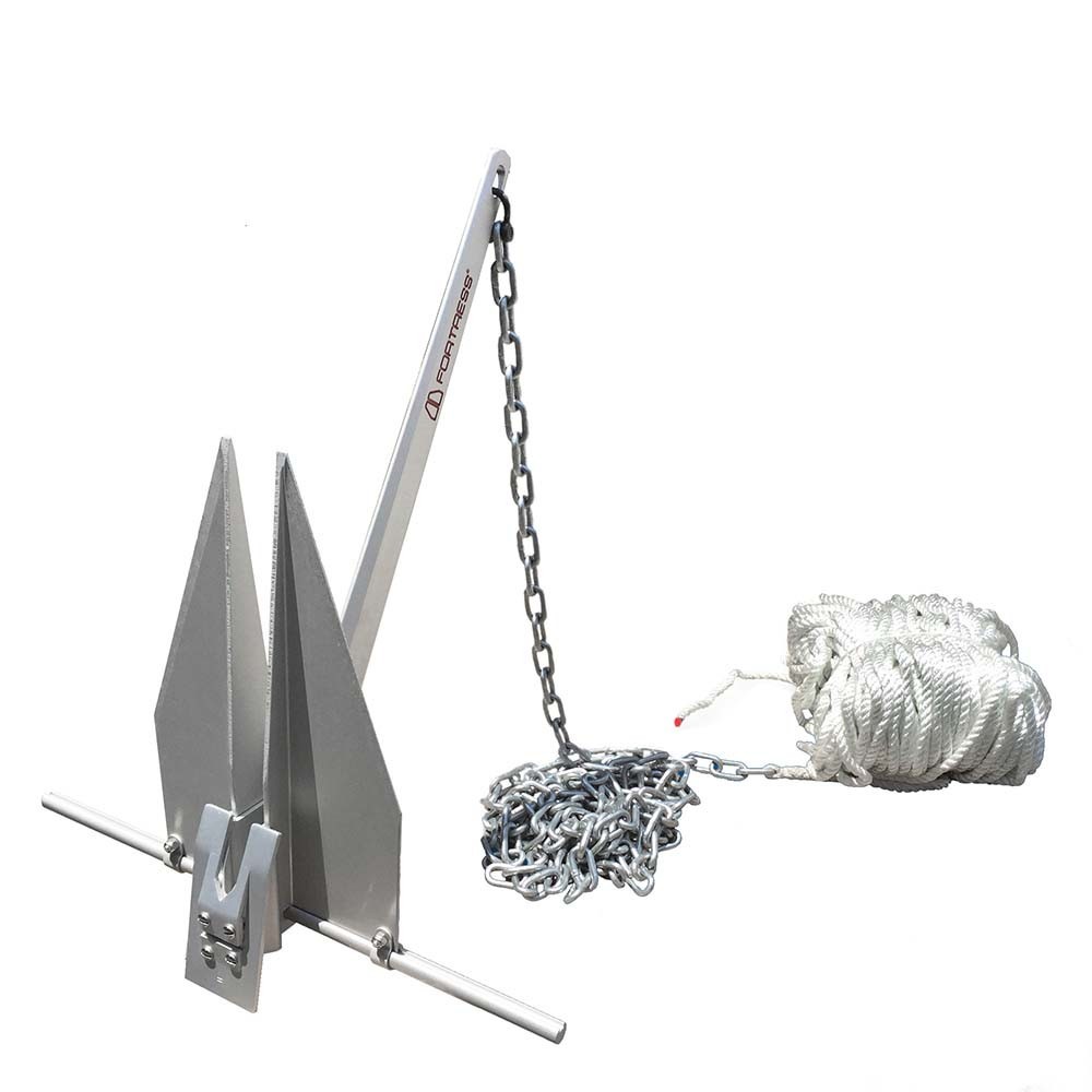 Fortress Anchoring System FX16 Marine Boat Complete Anchor Kit Aluminum FX-16-AS on eBay