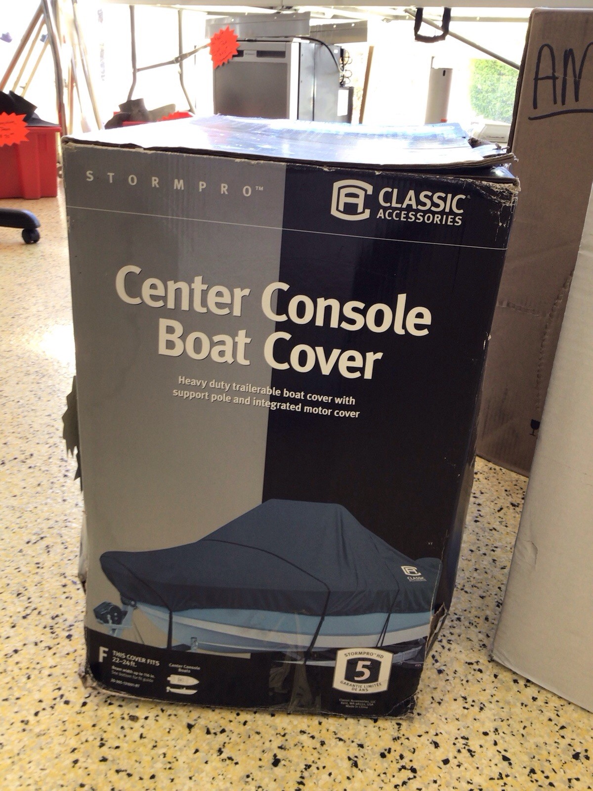 Classic Accessories StormPro HD Center Console Boat Cover Fits boats 22-24' - image 2
