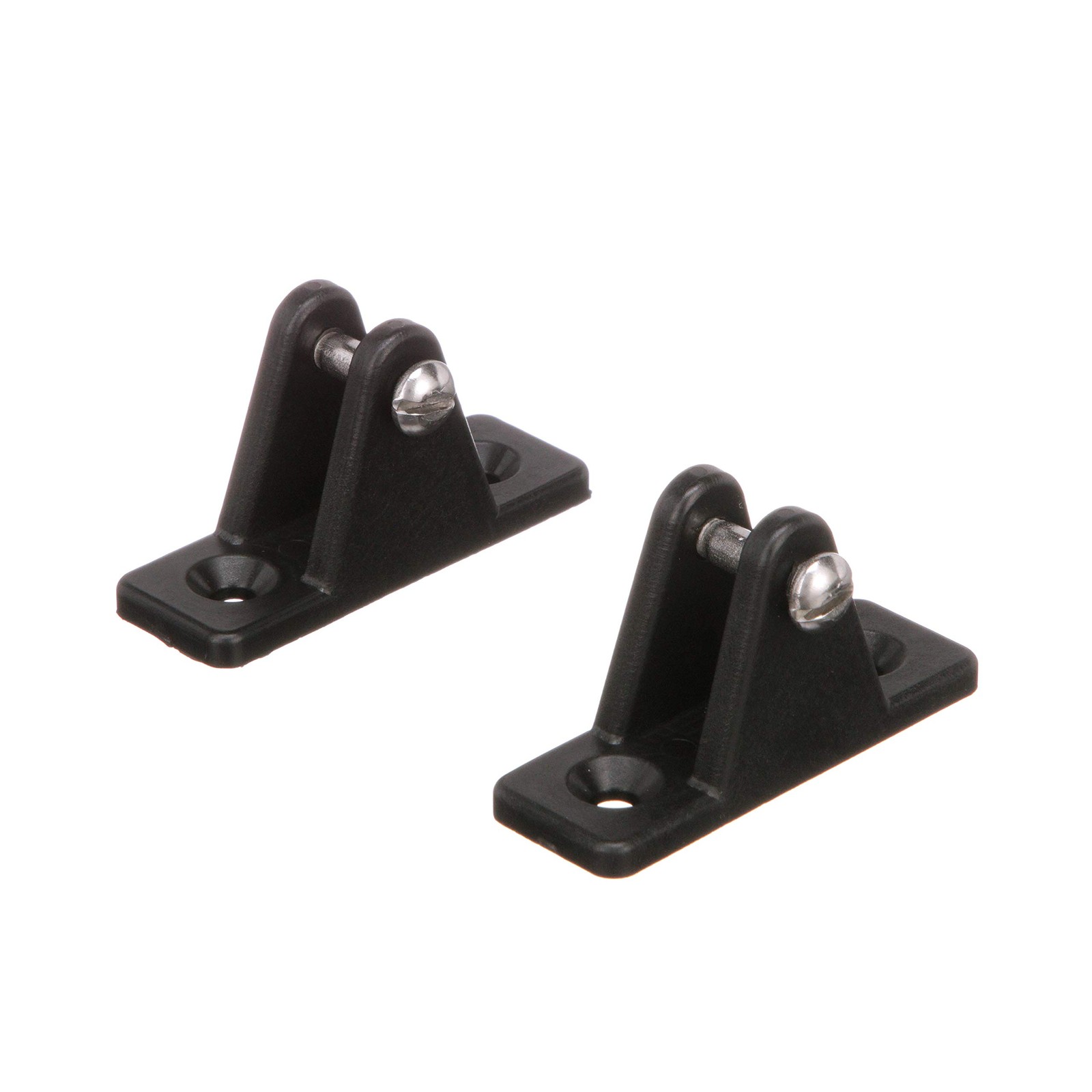 2 PCS Deck Hinge Bimini Top Black Nylon Marine Boat Hardware Accessories - image 2