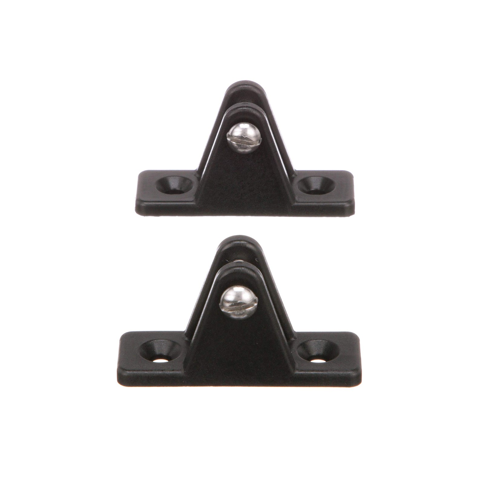 2 PCS Deck Hinge Bimini Top Black Nylon Marine Boat Hardware Accessories - image 4