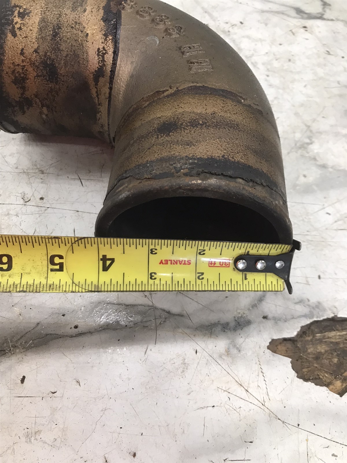 boat marine hardware 4 in inch exhaust elbow pipe MH 3888 - image 4