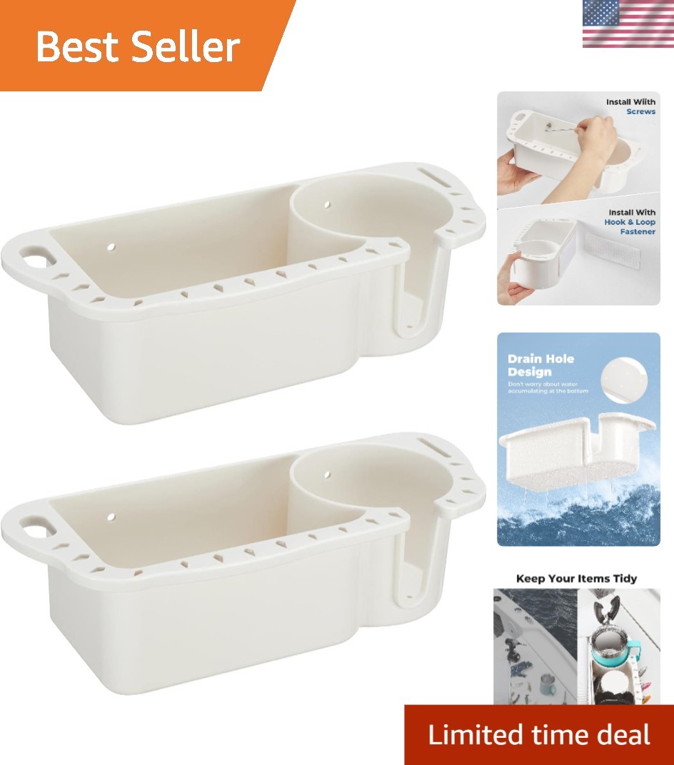 Compact Marine Organizer with 2 Compartments - Ideal for Fishing Accessories on eBay