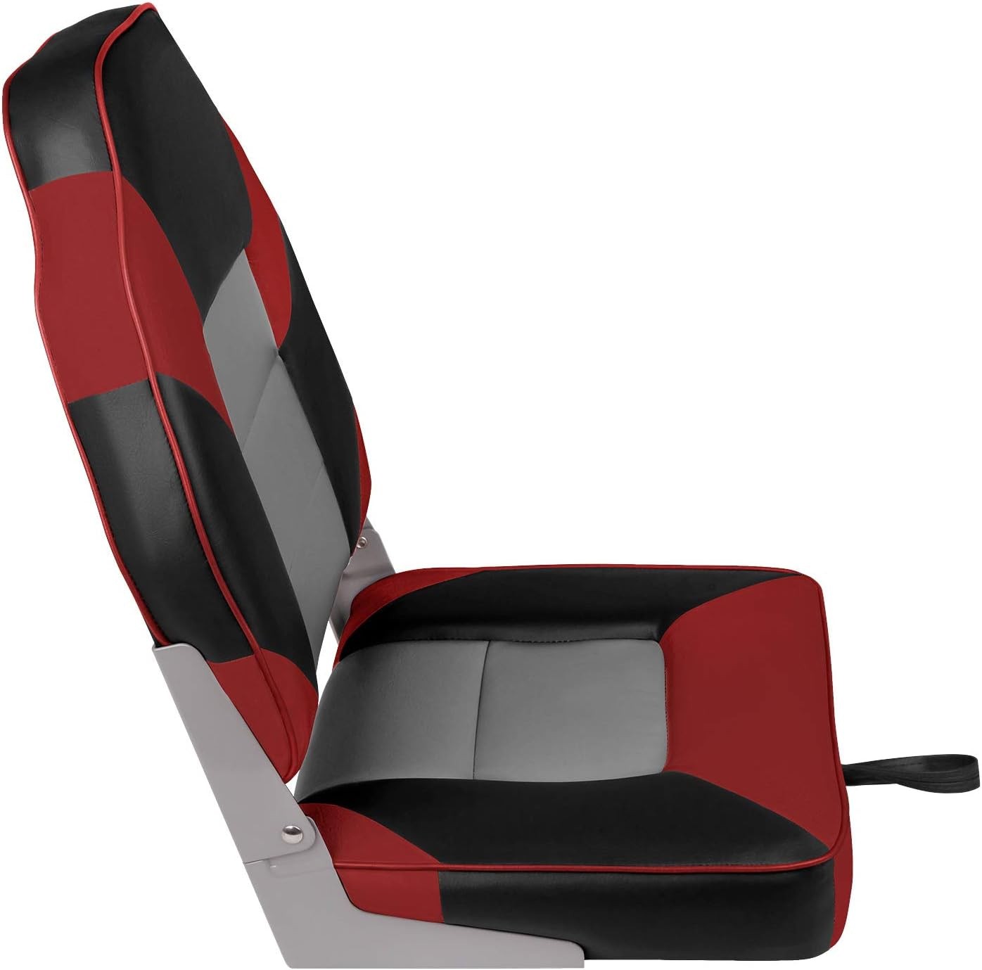 Leader Accessories High Back Folding Fishing Marine Boat Seat 2 Pack - image 5