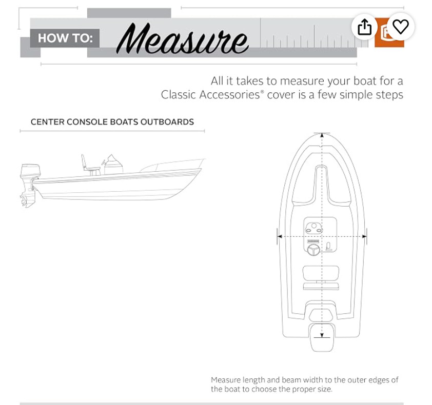 Classic Accessories StormPro Heavy-Duty Boat Cover, 22-24 ft Long x 116 in Wide - image 3