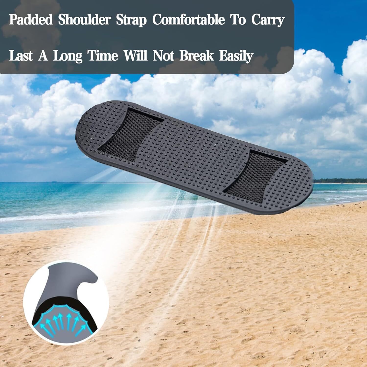 420D Oxford Cloth Kayak Cover Waterproof UV Protection Fit 9.3-10.5ft kayak - image 4