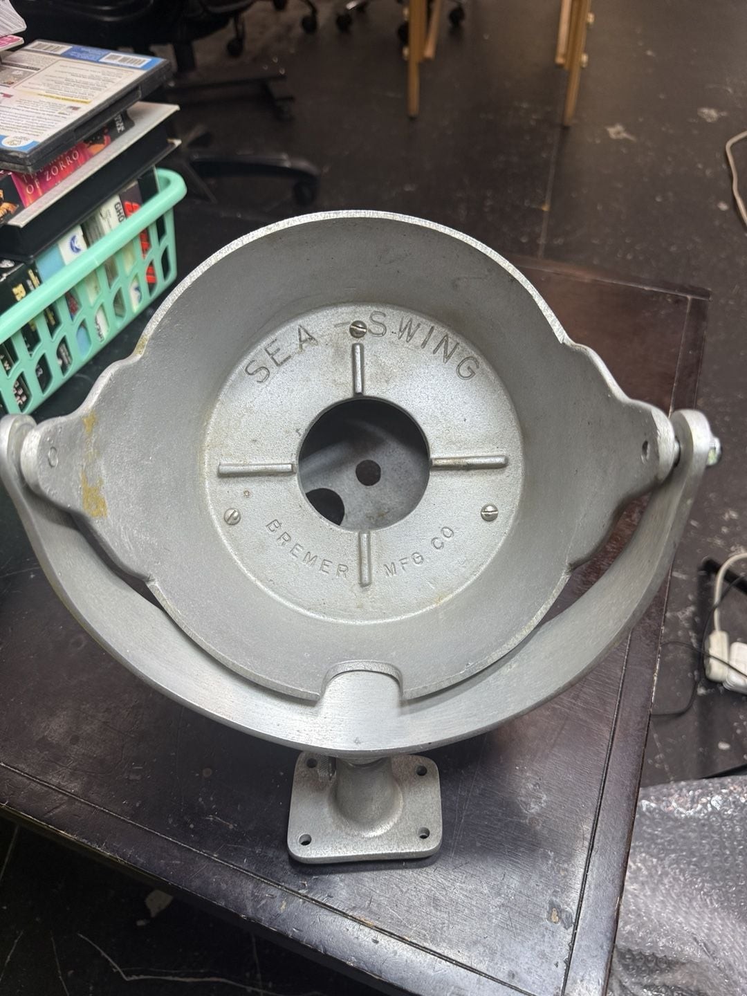 Bremer Mfg Co Sea Swing Gimbal Stove Mount Vintage Boat Marine Hardware on eBay