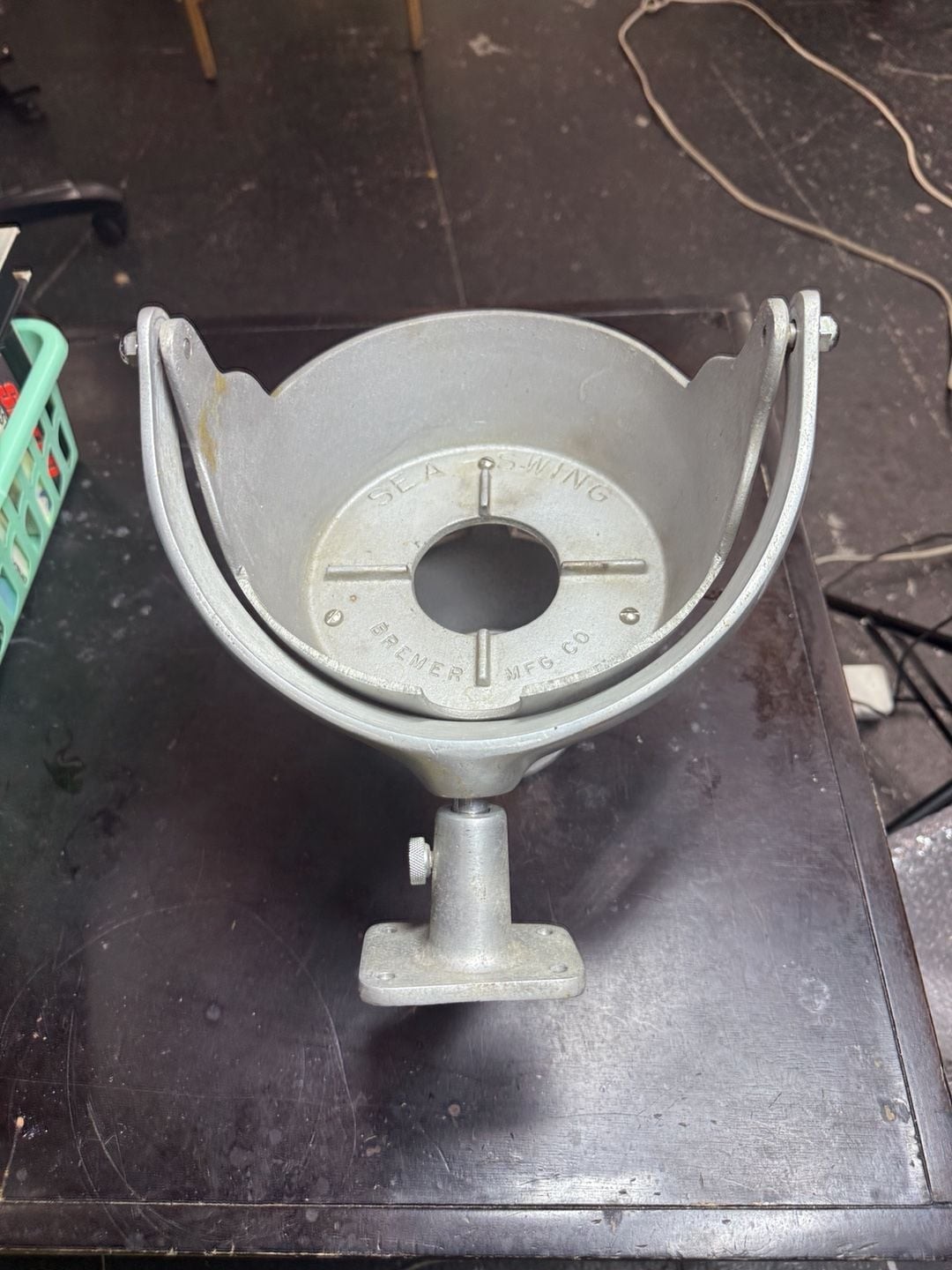 Bremer Mfg Co Sea Swing Gimbal Stove Mount Vintage Boat Marine Hardware - image 4