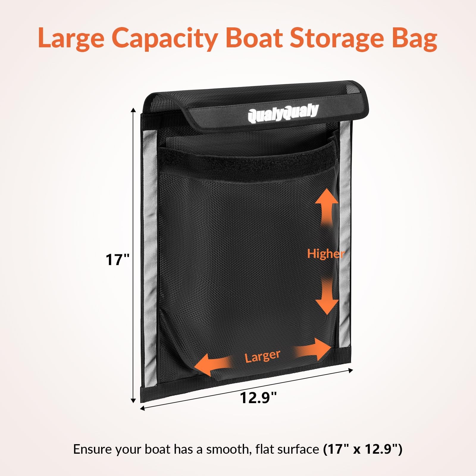 Self-Adhesive Storage Mesh Bag,Marine Organizer for Tools & Boat Accessories US on eBay