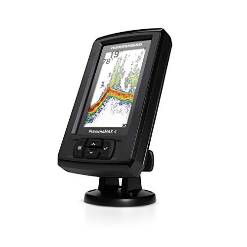 Humminbird PiranhaMAX 4 Fish Finder Dual Beam Sonar 4.3" LCD Transom Transducer - image 5