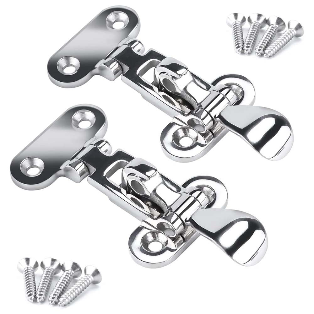 Lockable Marine Boat Hatch Clamp 316 Stainless Steel Anti Rattle Latch Hardware on eBay