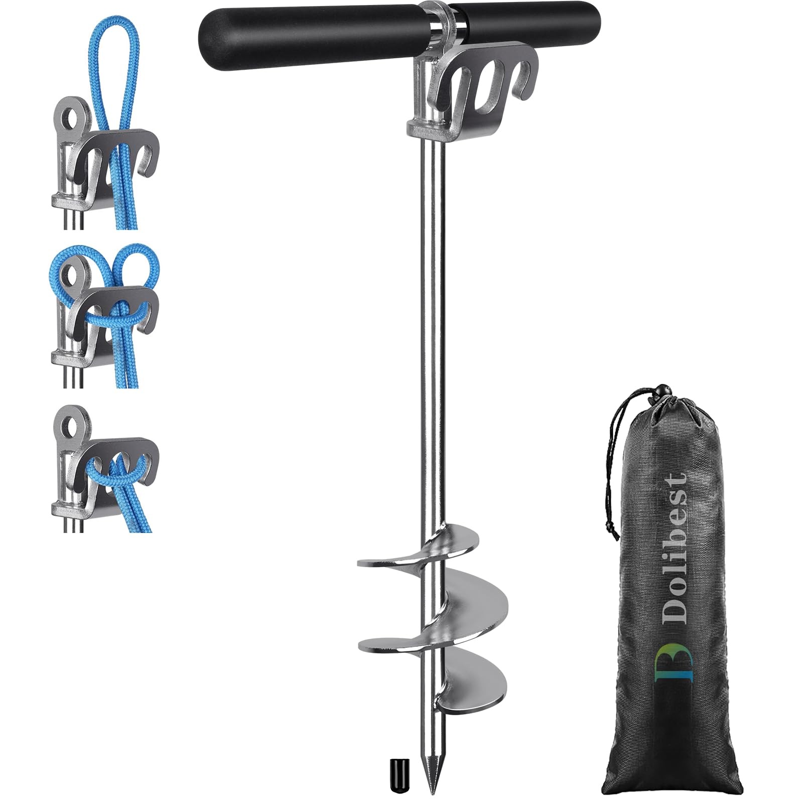 Dolibest 304 Stainless Steel Boat Sand Anchor, 17" Fully Welded Screw-in on eBay